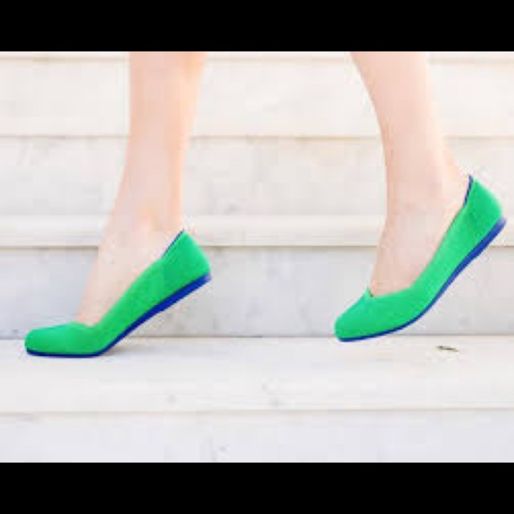 Rothy's Bright Green Flats (fits like Rothy’s
sz 8) - Picture 16 of 16